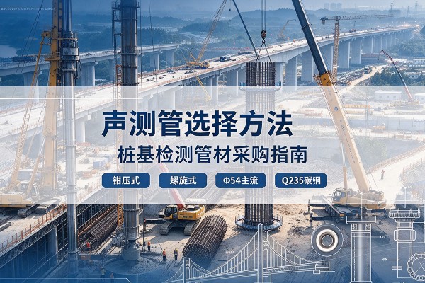 闽清声测管选型标准