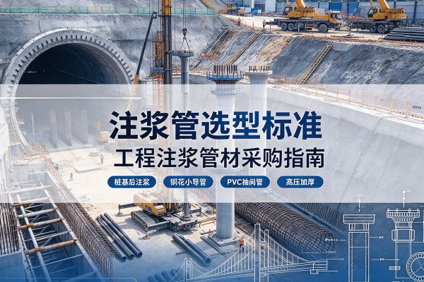 闽清注浆管选型标准