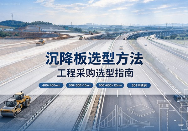闽清沉降板选择方法