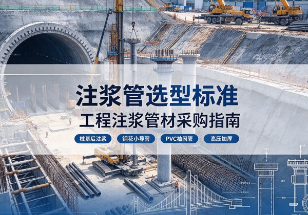 闽清注浆管选型标准